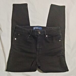 Gap Denim High Rise 8/29R(28x27) Universal legging Women’s Jeans Black